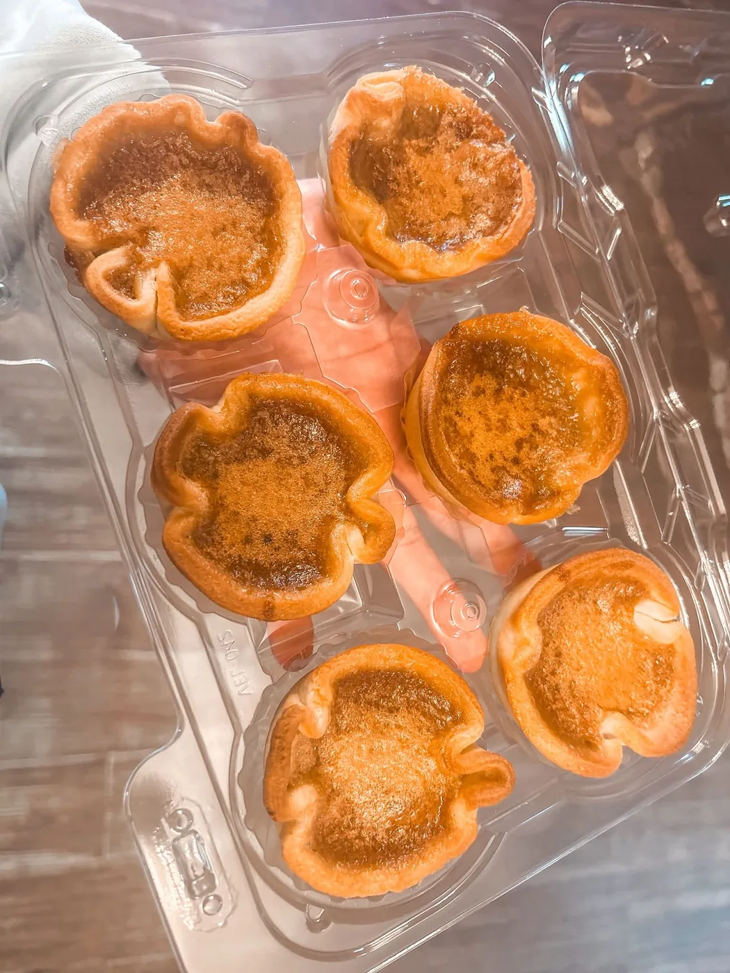 Butter tarts from the bakery.