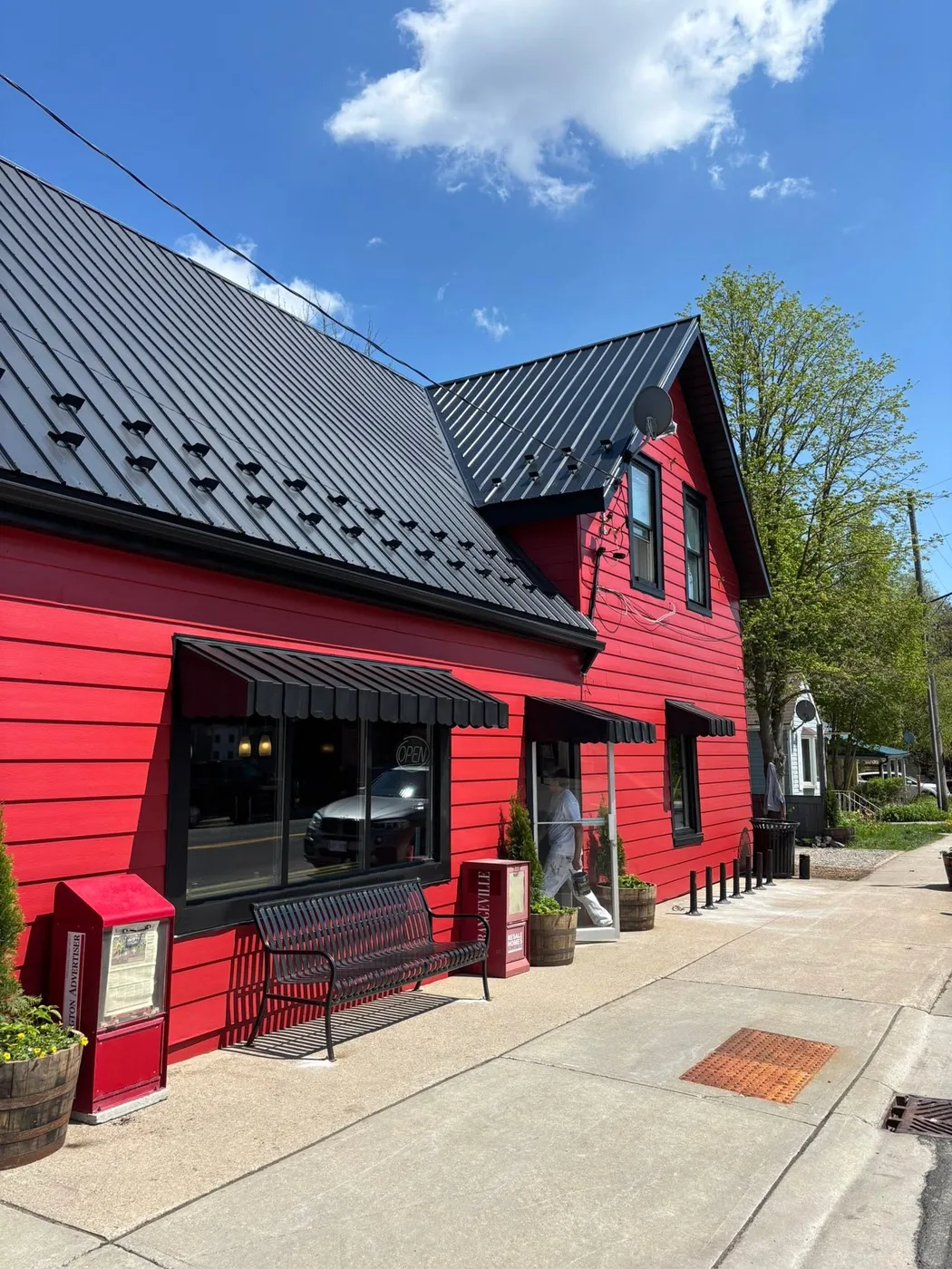 The front of The OG 1870 on Main Street South, Grand Valley.